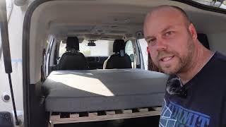 Peugeot Traveller | ausziehbares Bett selbst bauen - Anleitung