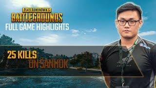 25 KILLS ON SANHOK FULL GAMEPLAY