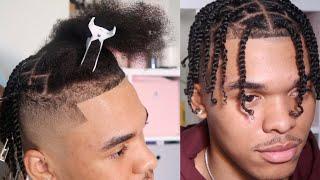 EASY TWO STRAND TWIST STYLE FOR MEN| W/ HIGH TOP FADE