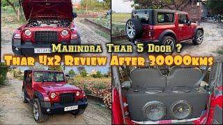 Thar 5 Door 2024 Launch in india Soon | Mahindra Thar 4x2 Customer Review After 30k kms Modify Thar