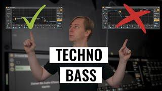 Techno Bass richtig abmischen - Mit diesen EQ Tricks zum perfekten Lowend!