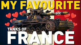 My TOP TANKS of FRANCE in World of Tanks!