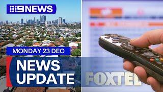 Housing crisis laid bare in new report; Foxtel sold for $3.4 billion | 9 News Australia