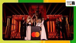 The Last Dinner Party Shout Out Independent Venues And Win Best New Artist | The BRIT Awards 2025