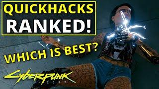 All Quickhacks Ranked Worst to Best in Cyberpunk 2077 (1.6)