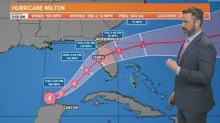 Tuesday morning Hurricane Milton forecast