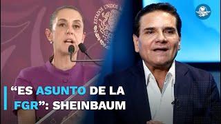 Detención de Silvano Aureoles no ha sido confirmada a Claudia Sheinbaum