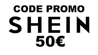 Code promo Shein 50€ SEPTEMBRE 2024