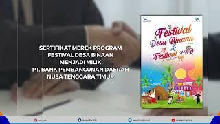 PENDAFTARAN HAKI UNTUK PROGRAM DAN PRODUK BANK NTT