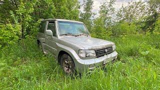 ПОСТАВИЛИ НА ХОД БРОШЕННЫЙ  ДЖИП ,  PAJERO по корейски