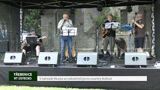 TŘEBENICE: V zahradě Muzea se uskutečnil první country festival