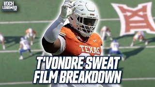 Tennessee Titan rookie DT T'Vondre Sweat is a MENACE | NFL Draft Film Breakdown | Voch Lombardi Live