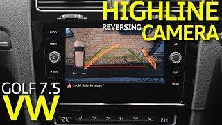 VW Golf 7.5 2018 Highline Reversing Camera Retrofit