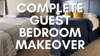 Complete Guest Bedroom Transformation | Before & After