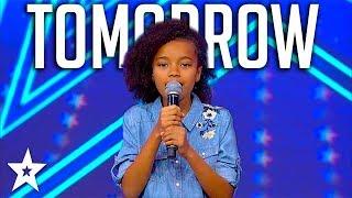Sweet Little Girl Sings Annie Musical Tomorrow on Israel's Got Talent 2018