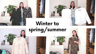 TRANSITIONING MY WARDROBE FROM WINTER TO SPRING/EARLY SUMMER (IN THE SOUTH OF ITALY)