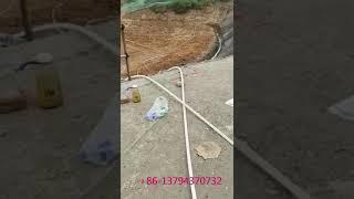 shotcrete machine for tunnel dry wet spraying gun pump on sites