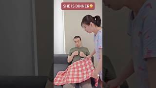 She is dinner#shorts #funny #viral #tianxincoming