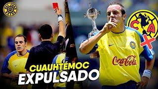 El día que Cuauhtémoc Blanco desató el caos en la Copa Libertadores y pago caro