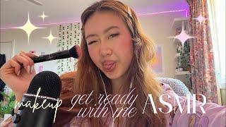 ASMR MY MAKEUP ROUTINE / CHATTY GRWM