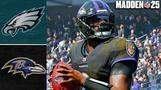 Eagles vs Ravens Week 13 | Madden 25 | Full Gameplay