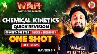 Chemical Kinetics - Quick Revision | One Shot | Concept + Top PYQs 2024-23 | JEE 2025 | Naveen Sir