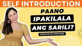 PAANO IPAKILALA ANG SARILI? || Self Introduction || Aubrey Bermudez