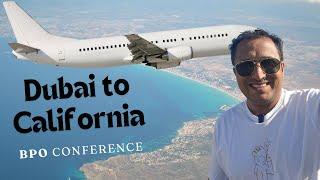 Dubai to California journey 16 Hours | BPO event vlog Series Episode 3 | Ameya Damle