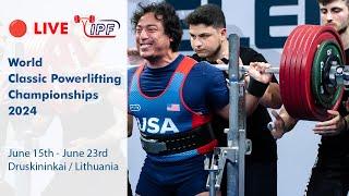 Women 69 kg & Men 93 kg, A-Groups - World Classic Powerlifting Championships 2024