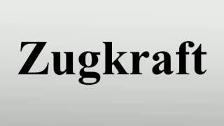 Zugkraft