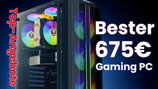 Bester 600€ - 700€ GAMING PC 2024 den ihr MOMENTAN bauen oder kaufen könnt!! Stark und günstig!!