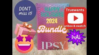 IPSY SHOP Holiday Bundle 5 Full Size Paid $34.00 Value $122.00!  #buxomcosmetics #makeup  #deals