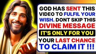  GOD'S URGENT MESSAGE FOR TPU TODAY । YOUR LAST CHANCE TO CLAIM IT ! #godmessages #jesus #god #loa