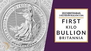 2023 1 Kilo Silver Britannia - Royal Mint Bullion Coin