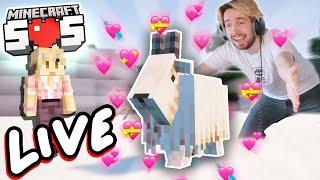 Can I keep him alive for ONE STREAM? | Minecraft SOS LIVE 