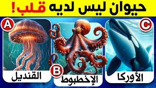 34 اسئلة واجوبة ومعلومات ثقافية مفيدة عن الحيوانات | الغاز للاذكياء ! اسئلة صعبة جدا..!!