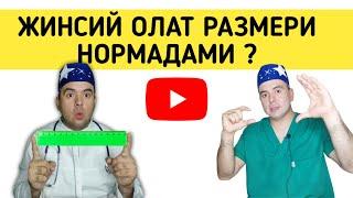 ЖИНСИЙ ОЛАТ РАЗМЕРИ НОРМАДАМИ ?