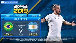 Dream League Soccer 2019 GameplayBrazil    Argentina  Final Match