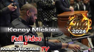 Korey Mickie COGIC AIM 2024 #praisebreak Elisha Blocker on Drums  (Full Video)