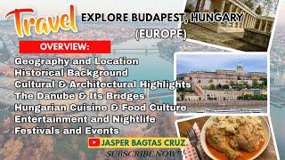 BUDAPEST, HUNGARY IN EUROPE