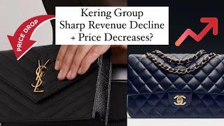 KERING GROUP IN TROUBLE⁉️ GUCCI 21% | YSL Drops Prices  | CHANEL Double-Digit Growth 