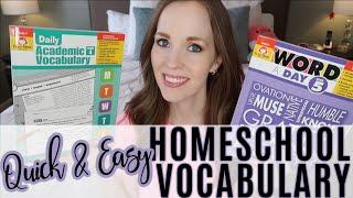 TEACH VOCABULARY, QUICKLY & EASILY | COMPARING EVAN MOOR VOCABULARY WORKBOOKS--WHICH ONE IS FOR YOU?