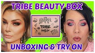 Tribe Beauty Box X Angelica Nyqvist Unboxing Try On & Review January 2020