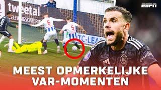 De MEEST OPVALLENDE VAR-momenten in de Eredivisie 2023/24 ️