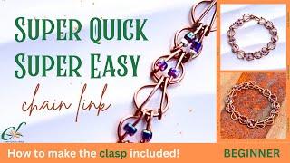 SUPER Quick & Easy Chain Link | Beginner Friendly