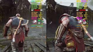 Palit RTX 4070 Ti GamingPro OC vs RTX 3090Ti | God of War | 4K ULTRA | R7-5800X3D