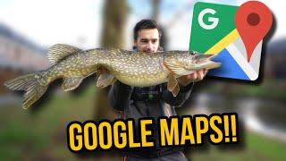 ZO VIND JIJ VEEL SNOEKPLEKKEN MET GOOGLE MAPS!!