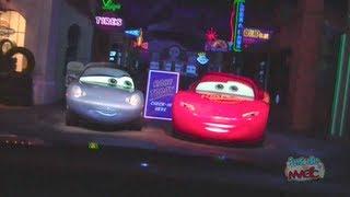 Full Ride: Radiator Springs Racers with source audio at night in Cars Land