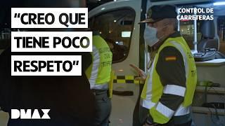 Lo primero, no faltar al respeto a la autoridad | Control de carreteras