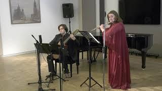 A. Piazzolla "History of Tango" for Flute and Guitar/ Elena Isaeva and Arkadiy Reznik